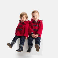 Jacadi Jacken & Mäntel|Jacken & Mäntel>Dufflecoat Kleinkind RUBINROT