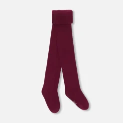 Jacadi Accessoires|分类为空>Einfarbige Strumpfhose für Mädchen BORDEAUX