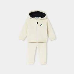 Jacadi Overalls, Latzhosen, Ensembles>Ensemble aus Fleece Kleinkind Junge WEICHES JACADI WEISS