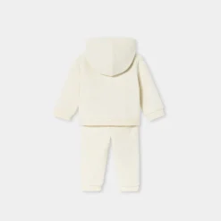Jacadi Overalls, Latzhosen, Ensembles>Ensemble aus Fleece Kleinkind Junge WEICHES JACADI WEISS