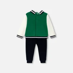 Jacadi Overalls, Latzhosen, Ensembles>Ensemble Kleinkind Junge GRÜN/MEHRFARBIG