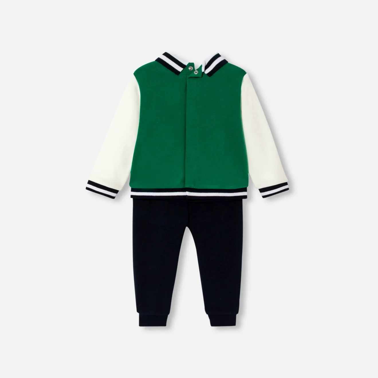 Jacadi Overalls, Latzhosen, Ensembles>Ensemble Kleinkind Junge GRÜN/MEHRFARBIG