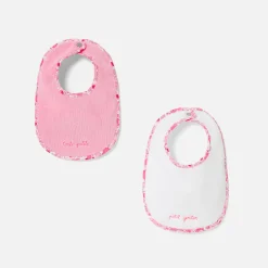 Jacadi Lätzchen Und Mulltücher>2er-Pack Lätzchen aus Frottee ROSA/MEHRFARBIG