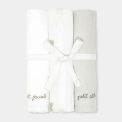 Jacadi Lätzchen Und Mulltücher>3er-Pack Mulltücher JACADI WEISS