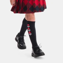 Jacadi Accessoires|分类为空>2er-Set hohe Socken für Mädchen MARINEBLAU JACADI