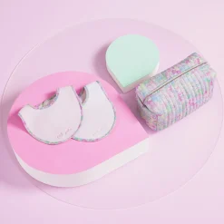Jacadi Lätzchen Und Mulltücher>2er-Set Lätzchen aus Baumwollfrottee WEISS/MEHRFARBIG