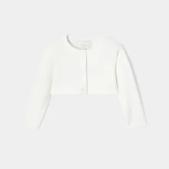 Jacadi Pullover, Sweatshirts, Strickjacken>Festliches Jäckchen für Mädchen JACADI WEISS