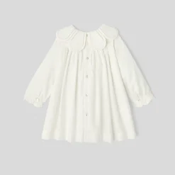 Jacadi Kleider>Festliches Kleid für Mädchen WEICHES JACADI WEISS