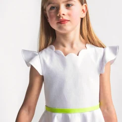 Jacadi Kleider & Röcke>Festliches Kleid für Mädchen JACADI WEISS