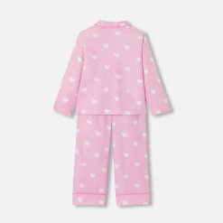 Jacadi Schlafanzüge & Nachthemden>Flanell-Pyjama für Mädchen ROSA