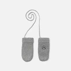 Jacadi Accessoires>Fäustlinge mit Fleecefutter für Jungen GRAU MELIERT HELL JACADI