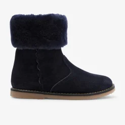 Jacadi Gefütterte Schuhe|Stiefeletten>Gefütterte Boots für Mädchen MARINEBLAU JACADI