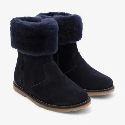 Jacadi Gefütterte Schuhe|Stiefeletten>Gefütterte Boots für Mädchen MARINEBLAU JACADI