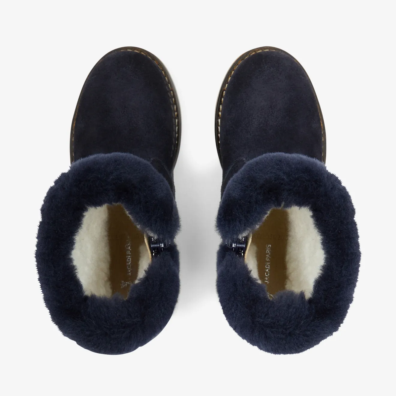 Jacadi Gefütterte Schuhe|Stiefeletten>Gefütterte Boots für Mädchen MARINEBLAU JACADI