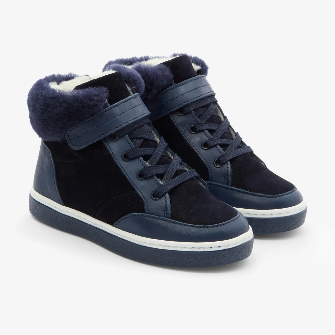 Jacadi Sneakers|Gefütterte Schuhe>Gefütterte Sneakers für Jungen MARINEBLAU JACADI