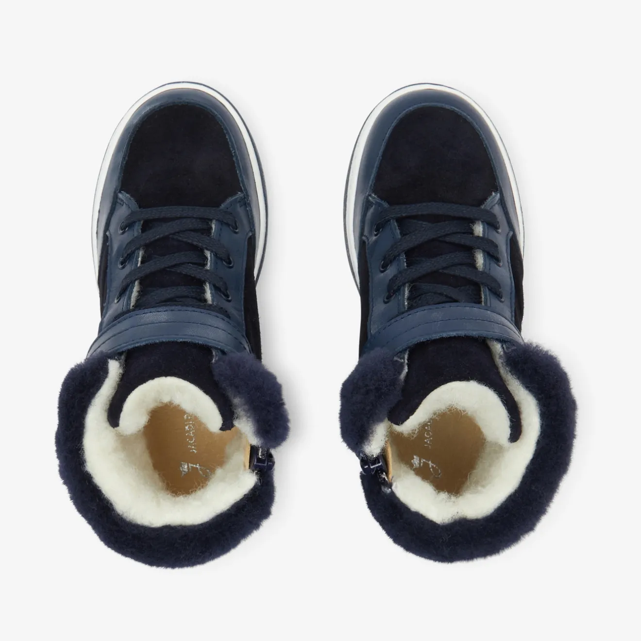 Jacadi Sneakers|Gefütterte Schuhe>Gefütterte Sneakers für Jungen MARINEBLAU JACADI