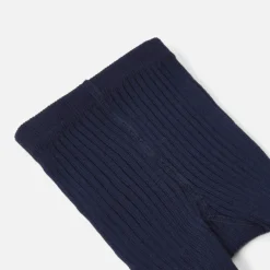 Jacadi Accessoires>Gerippte Strumpfhose MARINEBLAU JACADI