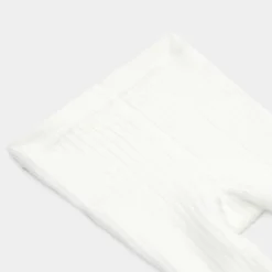 Jacadi Accessoires>Gerippte Strumpfhose WEICHES JACADI WEISS