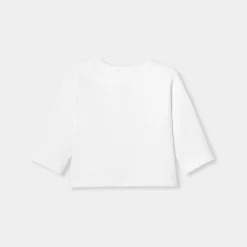 Jacadi Pullover & Cardigans>Gesteppte Strickjacke aus Jersey JACADI WEISS