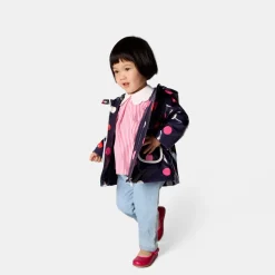 Jacadi Blusen>Gestreifte Bluse für Mädchen WEISS/ROSA