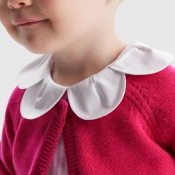 Jacadi Blusen>Gestreifte Bluse Kleinkind Mädchen WEISS/ROSA