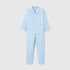 Jacadi Schlafanzüge>Gestreifter Pyjama für Jungen BLAU/WEISS