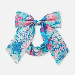 Jacadi Haar-Accessoires|Accessoires>Haargummi aus Liberty-Stoff für Mädchen ROSA/GRÜN
