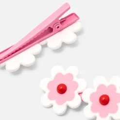 Jacadi Haar-Accessoires|Accessoires>Haarspange für Mädchen ROSA/WEISS