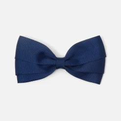 Jacadi Haar-Accessoires|Accessoires>Haarspange mit großer Schleife für Mädchen MARINEBLAU JACADI