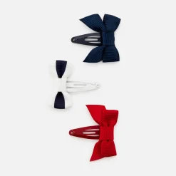 Jacadi Haar-Accessoires>Haarspangen im 3er-Set Kleinkind Mädchen MARINEBLAU/ROT