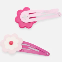 Jacadi Haar-Accessoires|Accessoires>Haarspangen im 2er-Set Kleinkind Mädchen ROSA/MEHRFARBIG