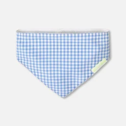 Jacadi Accessoires>Halswärmer für Babys mit Vichy-Karos WEISS/BLAU