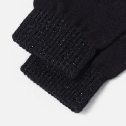 Jacadi Mützen, Schale Und Handschuhe|Accessoires>Handschuhe mit Lurex-Details für Mädchen MARINEBLAU JACADI
