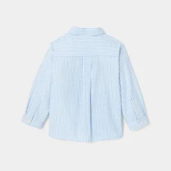Jacadi Hemden>Hemd für Jungen WEISS/HIMMELBLAU
