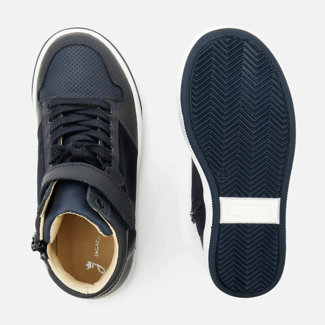 Jacadi Sneakers>High-Top-Sneaker für Jungen MARINEBLAU JACADI