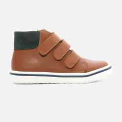 Jacadi Sneakers>High-Top-Sneakers aus Leder für Jungen NATÜRLICH