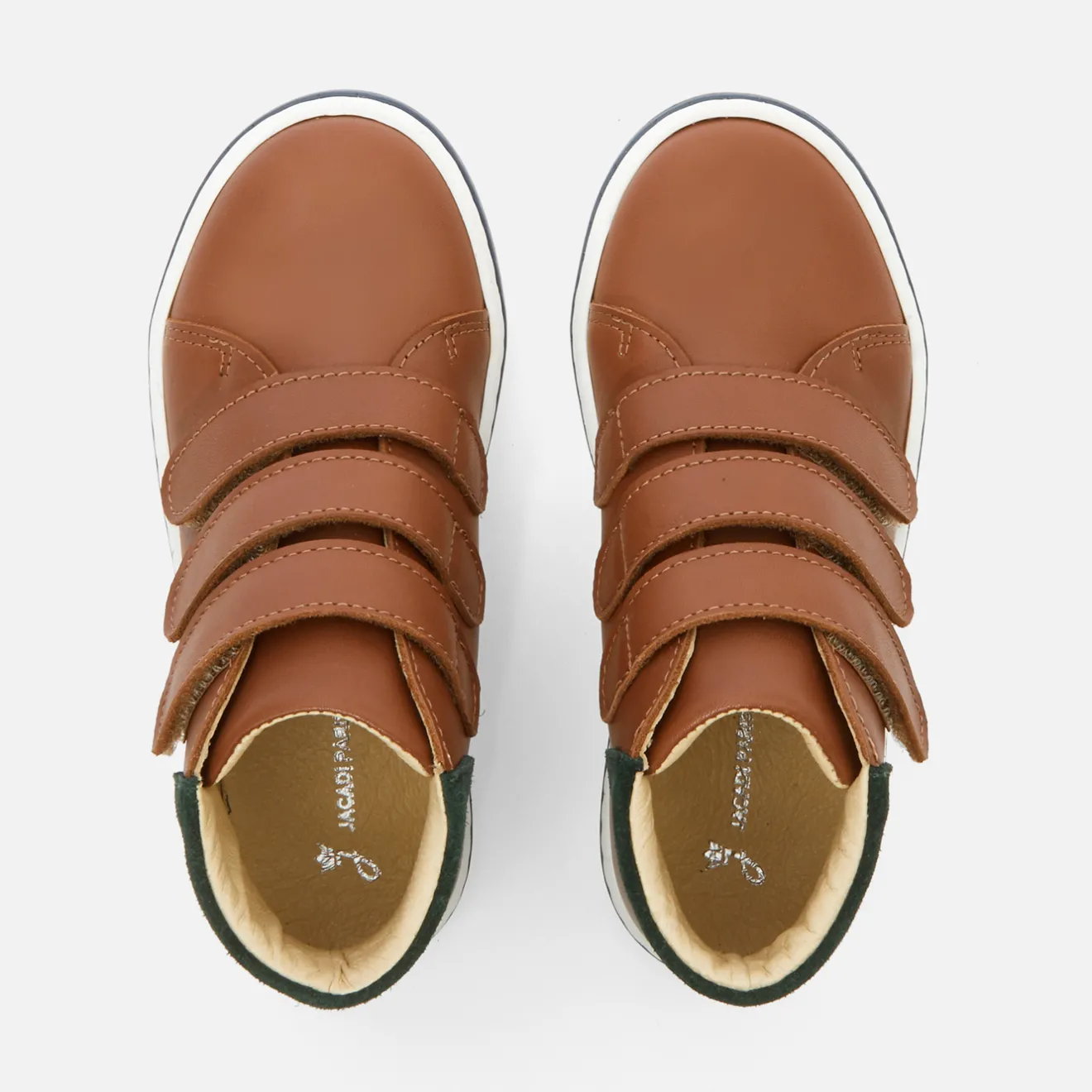 Jacadi Sneakers>High-Top-Sneakers aus Leder für Jungen NATÜRLICH