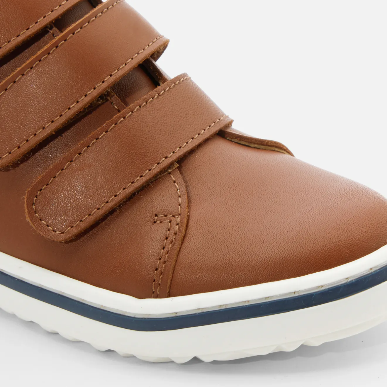 Jacadi Sneakers>High-Top-Sneakers aus Leder für Jungen NATÜRLICH