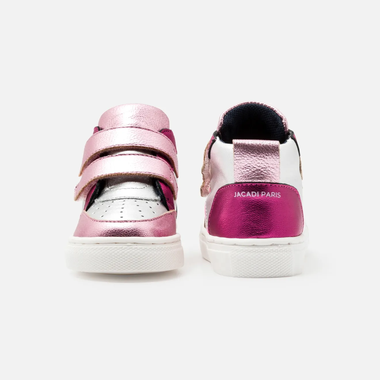 Jacadi Sneakers|Schuhe>High-Top-Sneakers für kleine Mädchen SILBER/MEHRFARBIG