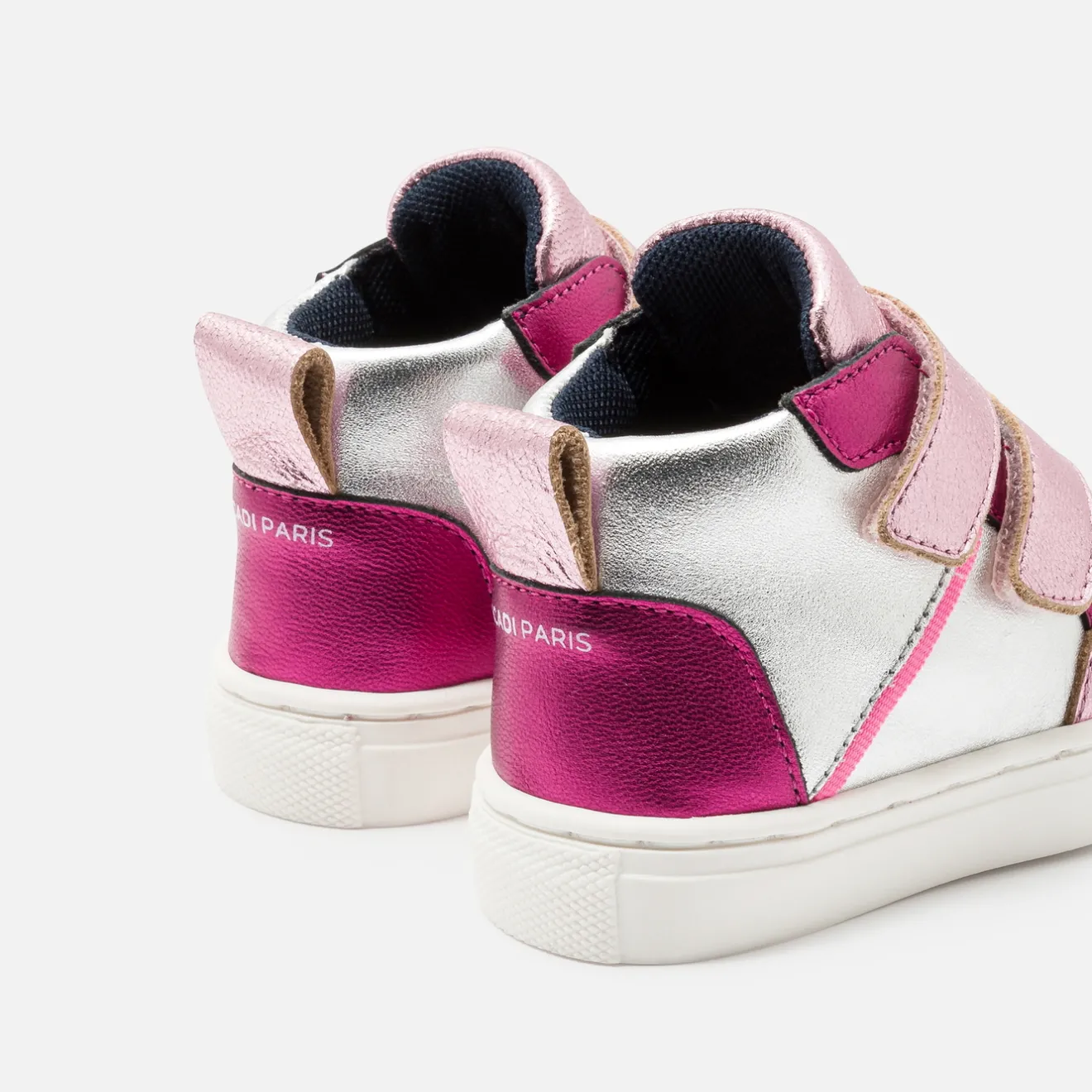 Jacadi Sneakers|Schuhe>High-Top-Sneakers für kleine Mädchen SILBER/MEHRFARBIG