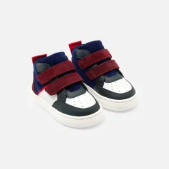 Jacadi Sneakers>High-Top-Sneakers für kleine Jungen BLAU/ROT