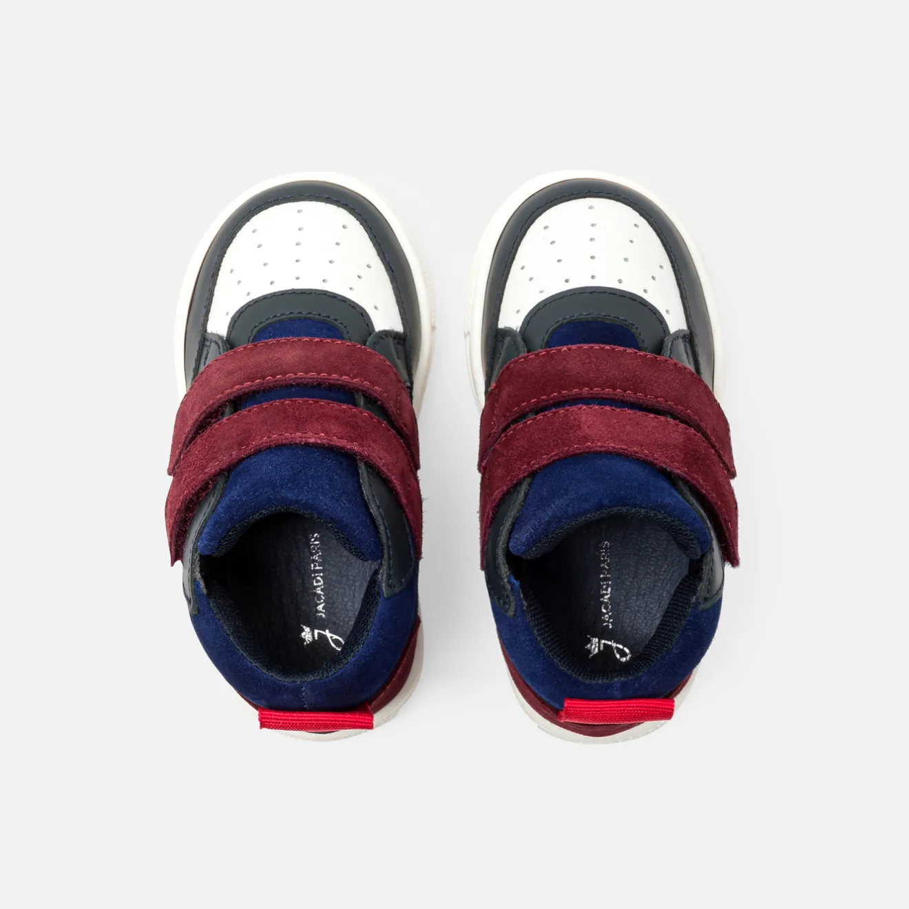 Jacadi Sneakers>High-Top-Sneakers für kleine Jungen BLAU/ROT