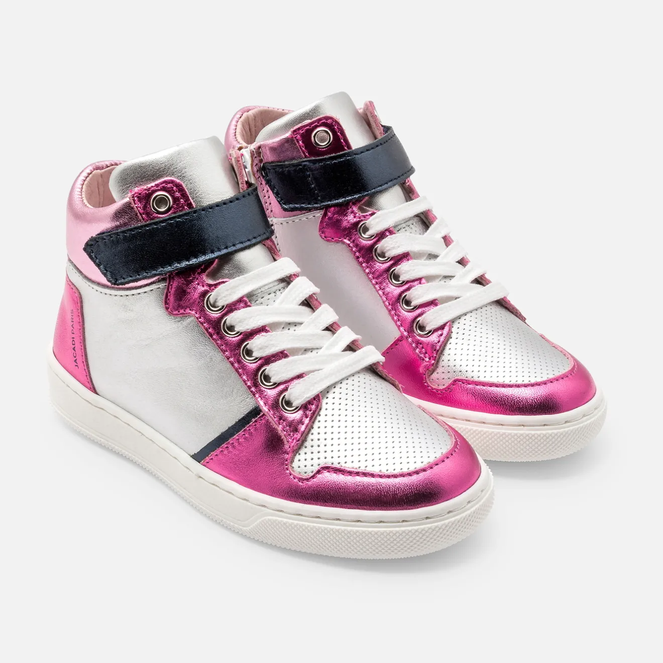 Jacadi Sneakers>High-Top-Sneakers für Mädchen SILBER/MEHRFARBIG