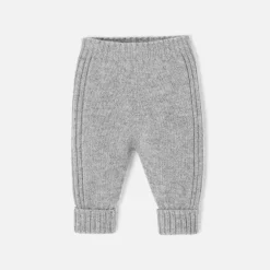 Jacadi Hosen & Shorts>Höschen aus Kaschmir GRAU MELIERT HELL JACADI