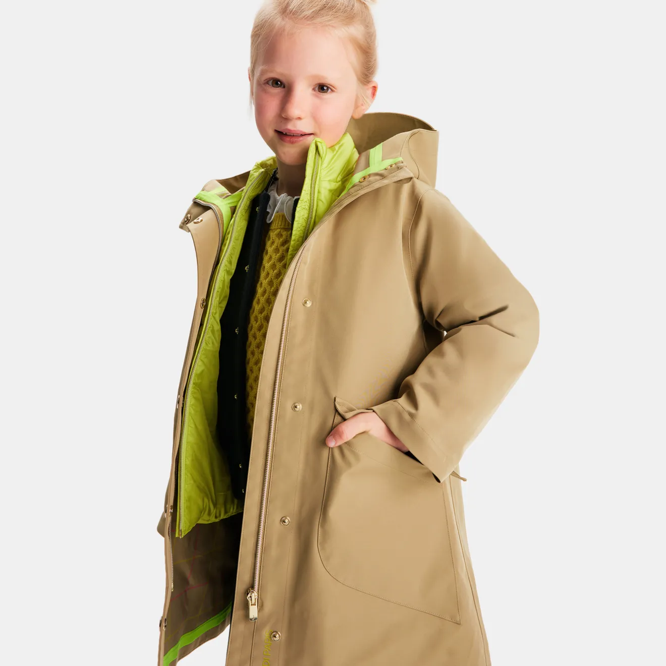 Jacadi Jacken & Mäntel>3-in-1-Parka für Mädchen KAMEL
