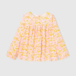 Jacadi Blusen>Liberty x Tohana Bluse für Mädchen GELB/ MEHRFARBIG