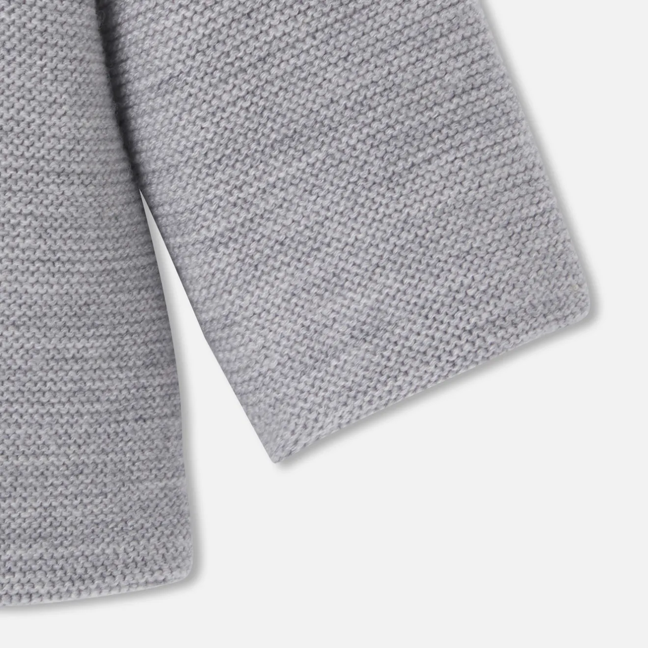 Jacadi Jacken & Mäntel|Jacken & Mäntel>Jacke für Babys aus Strick GRAU MELIERT HELL JACADI