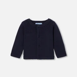Jacadi Pullover & Cardigans>Jäckchen für Baby Jungen MARINEBLAU HELL