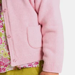 Jacadi Pullover, Sweatshirts, Strickjacken>Jäckchen Kleinkind Mädchen ROSA MELIERT