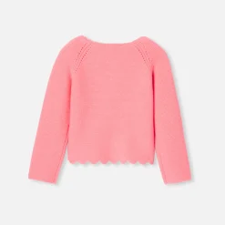 Jacadi Pullover, Sweatshirts, Strickjacken>Jäckchen Kleinkind Mädchen INDIEN ROSA